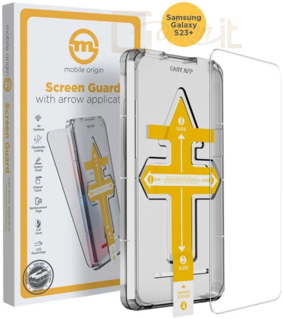 Okostelefon kiegészítő Mobile Origin Screen Guard arrow applicator - Samsung Galaxy S23+ - SGZ-SGS23P