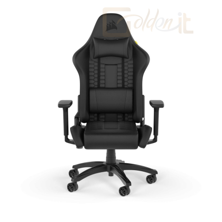 Gamer szék Corsair TC100 Relaxed Gaming Chair Black/Black - CF-9010050-WW