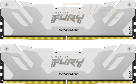 RAM Kingston 32GB DDR5 8000MHz Kit(2x16GB) Fury Renegade White - KF580C38RWK2-32