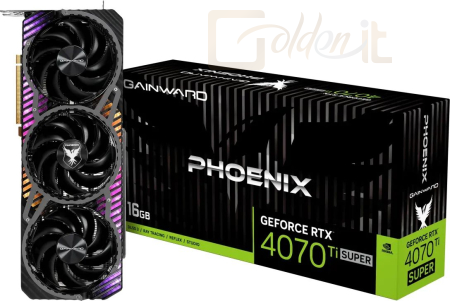 Videókártya Gainward GeForce RTX4070Ti 16GB GDDR6 Super Phoenix - 471056224-4281