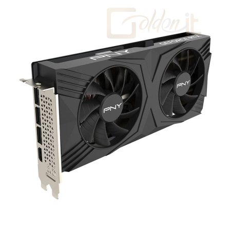 Videókártya PNY GeForce RTX4070 12GB DDR6X SUPER OC DF - VCG4070S12DFXPB1-O