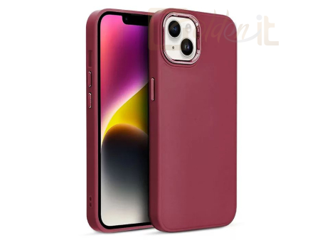 Okostelefon kiegészítő Haffner PT-6624 Xiaomi Redmi Note 12 Pro 5G/Poco X5 Pro 5G szilikon hátlap Magenta - PT-6624