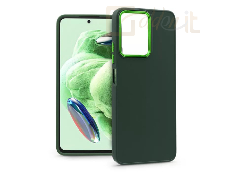 Okostelefon kiegészítő Haffner Haffner PT-6700 Xiaomi Redmi Note 12 5G/Poco X5 5G szilikon hátlap Green - PT-6700