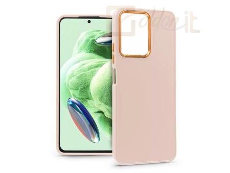 Okostelefon kiegészítő Haffner PT-6701 Xiaomi Redmi Note 12 5G/Poco X5 5G szilikon hátlap Pink - PT-6701