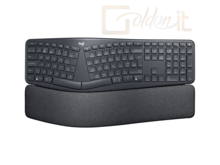 Billentyűzet Logitech Ergo K860 for Business Keyboard Graphite UK - 920-010351