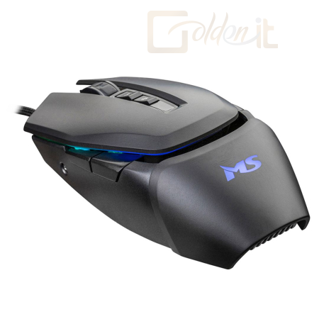 Egér MS Nemesis C900 Gaming RGB Mouse Black - MSP20047