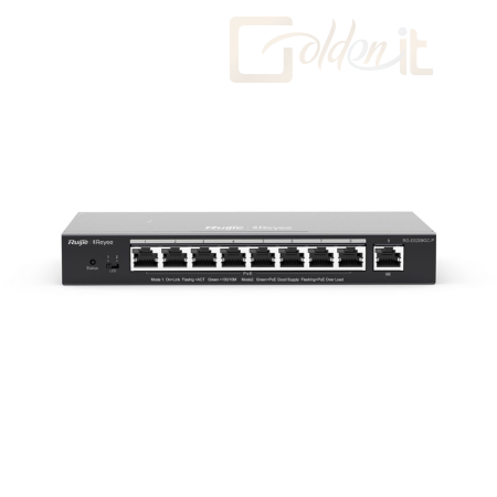 Hálózati eszközök Reyee RG-ES209GC-P 9-Port Gigabit Smart Cloud Managed PoE Switch - RG-ES209GC-P