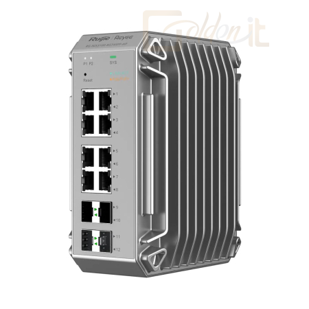 Hálózati eszközök Reyee RG-NIS3100-8GT4SFP-HP True Industrial-Grade Switch Specially Designed for Harsh Environments - RG-NIS3100-8GT4SFP-HP