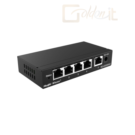 Hálózati eszközök Reyee RG-ES205GC 5-Port Gigabit Smart Cloud Managed Non-PoE Switch - RG-ES205GC