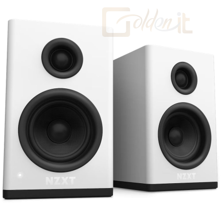 Hangfal NZXT Relay Gaming Speakers V2 White - AP-SPKW2-EU