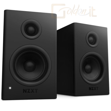 Hangfal NZXT Relay Gaming Speakers V2 Black - AP-SPKB2-EU