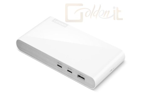 Notebook kiegészitők Lenovo 500 USB -C univerzális Dock White - G0AA0135EU