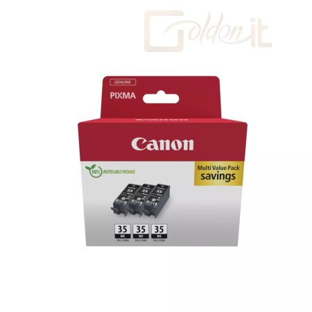 Nyomtató - Tintapatron Canon PGI-35BK Black tintapatroncsomag Triple Pack - 1509B028