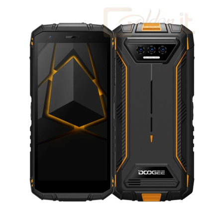 Mobil készülékek DOOGEE S41T 4GB DualSIM Black/Orange - S41T