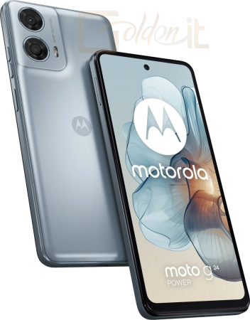 Mobil készülékek Motorola Moto G24 Power 256GB DualSIM Glacier Blue - PB1E0001PL