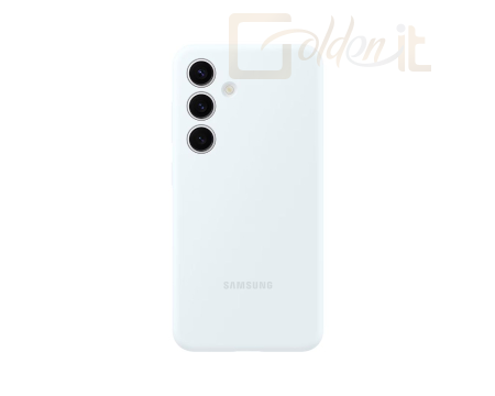 Okostelefon kiegészítő Samsung Galaxy S24 Silicone Case White - EF-PS921TWEGWW