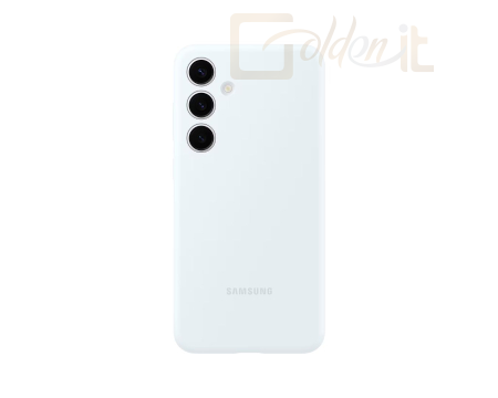 Okostelefon kiegészítő Samsung Galaxy S24+ Silicone Case White - EF-PS926TWEGWW