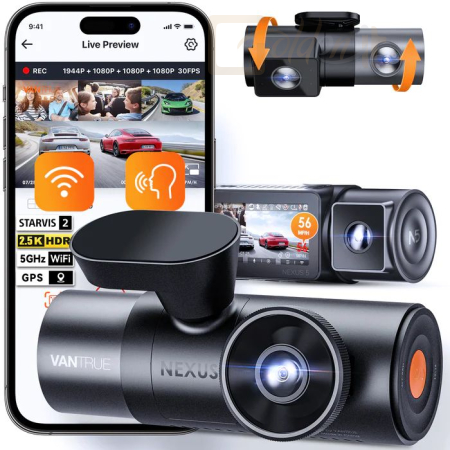 Videokamera VANTRUE Nexus 5 - VANTRUE N5
