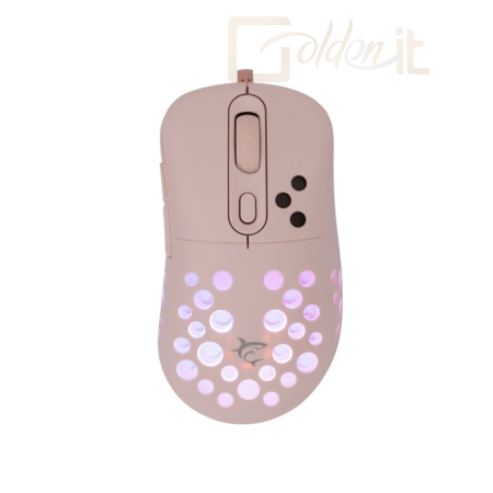 Egér White Shark GM-5013 Azrael RGB Gamer mouse Pink - GM-5013P