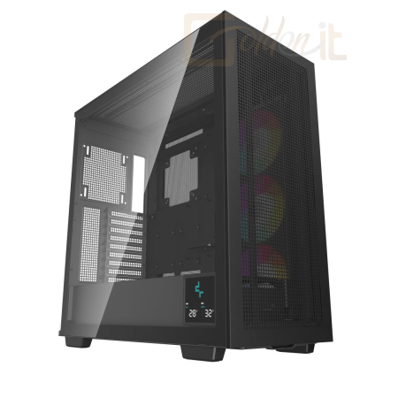 Ház DeepCool Morpheus Tempered Glass Black - R-MORPHEUS-BKAPA1-G-1