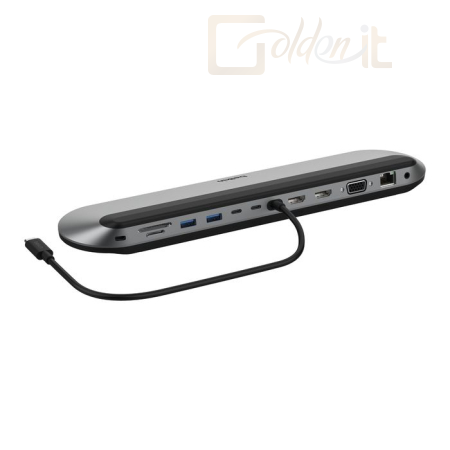 Notebook kiegészitők Belkin Connect Universal USB-C 11-in-1 Pro Dock Black - INC014BTSGY