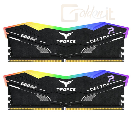 RAM TeamGroup 32GB DDR5 6000MHz Kit(2x16GB) Delta RGB Black - FF7D532G6000HC30DC01