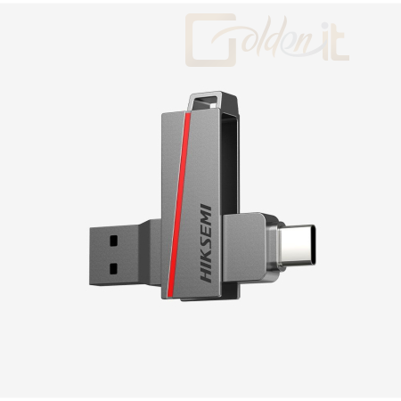 USB Ram Drive HikSEMI 32GB USB3.2 Dual Slim Grey - HS-USB-E307C 32G U3