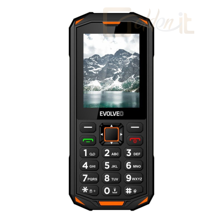 Mobil készülékek Evolveo Strongphone X5 DualSIM Black/Orange - SGM SGP-X5