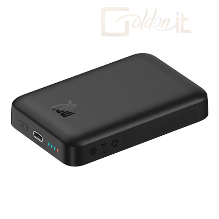 Powerbank vésztöltők Baseus Magnetic Mini 10000mAh PowerBank Black - P10022109113-00