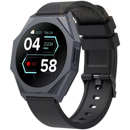 Okosóra Canyon Otto SW-86 Smart Watch Black - CNS-SW86BB