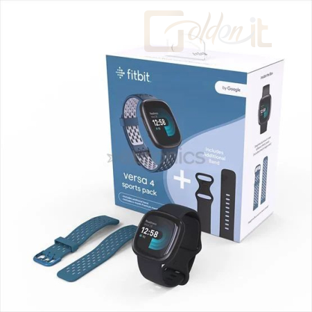 Okosóra Fitbit Versa 4 Sports Pack - FB523BKBK-EUBNDL