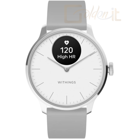 Okosóra Withings Scanwatch Light 37mm White - HWA11-MODEL 3-ALL-INT
