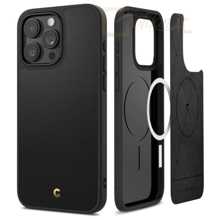 Okostelefon kiegészítő Spigen Cyrill Kajuk MagSafe for iPhone 15 Pro Black - ACS06769