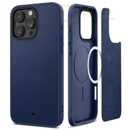 Okostelefon kiegészítő Spigen Cyrill Kajuk MagSafe for iPhone 15 Pro Max Navy - ACS07091