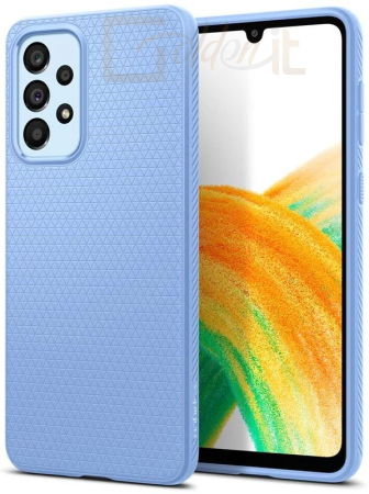 Okostelefon kiegészítő Spigen Liquid Air for Samsung Galaxy A33 5G Cream Blue - ACS04591