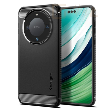 Okostelefon kiegészítő Spigen Rugged Armor for Huawei Mate 60 Pro Black - ACS07219