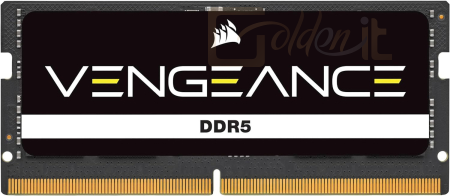 RAM - Notebook Corsair 16GB DDR5 5600MHz SODIMM Vengeance - CMSX16GX5M1A5600C48