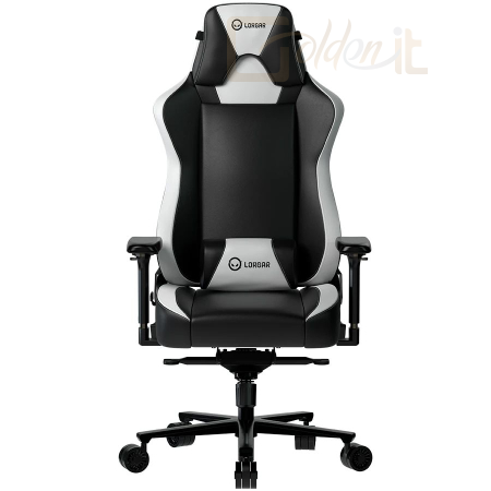 Gamer szék LORGAR Base 311 Gaming Chair Black/White - LRG-CHR311BW
