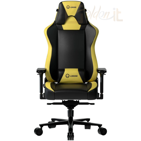 Gamer szék LORGAR Base 311 Gaming Chair Black/Yellow - LRG-CHR311BY