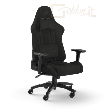 Gamer szék Corsair TC100 Relaxed Gaming Chair Fabric Black/Black - CF-9010051-WW