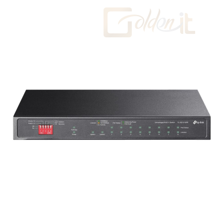 Hálózati eszközök TP-Link TL-SG1210PP 10-Port Gigabit Desktop Switch with 6-Port PoE+ and 2-Port PoE++ - TL-SG1210PP