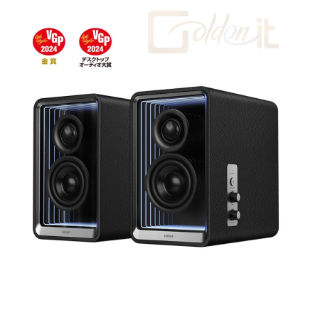 Hangfal Edifier QR65 Desktop Active Monitor with GaN Charger Black - QR65-BK
