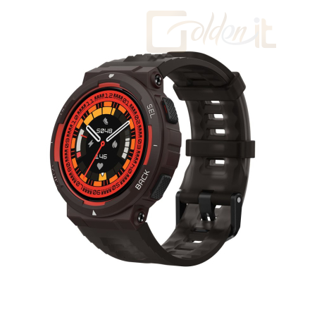 Okosóra Amazfit Active Edge Lava Black - W2212EU1N