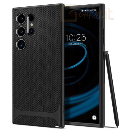 Okostelefon kiegészítő Spigen Neo Hybrid for Samsung Galaxy S24 Ultra Black - ACS07304