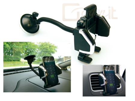 Okostelefon kiegészítő Sandberg In Car Universal Mobile Holder Black - 402-91