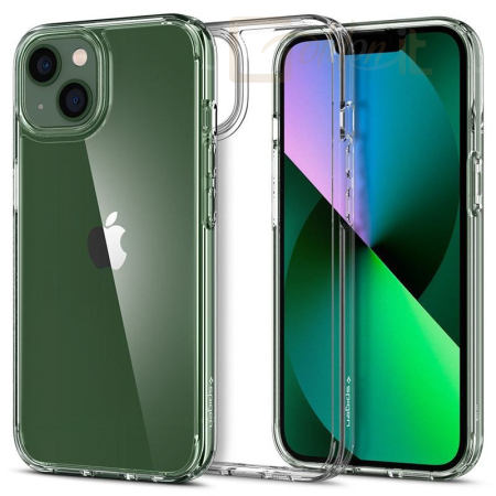 Okostelefon kiegészítő Spigen Ultra Hybrid, crystal clear - iPhone 13 mini - ACS03317