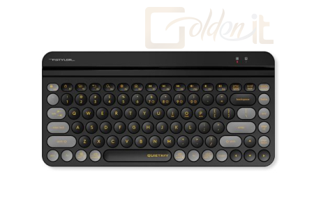 Billentyűzet A4-Tech Fstyler FBK30 Wireless Keyboard Blackcurrant US - A4TKLA47190