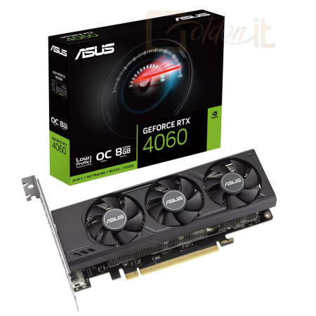 Videókártya Asus RTX4060-O8G-LP-BRK - RTX4060-O8G-LP-BRK