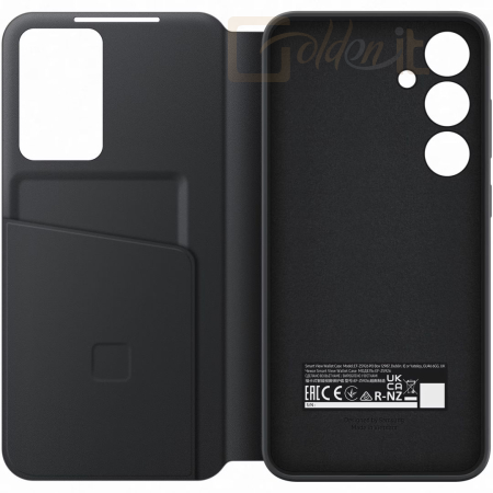 Okostelefon kiegészítő Samsung S24+ Smart View Wallet Case Black - EF-ZS926CBEGWW