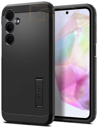 Okostelefon kiegészítő Spigen Tough Armor Samsung Galaxy A35 Black - ACS07517